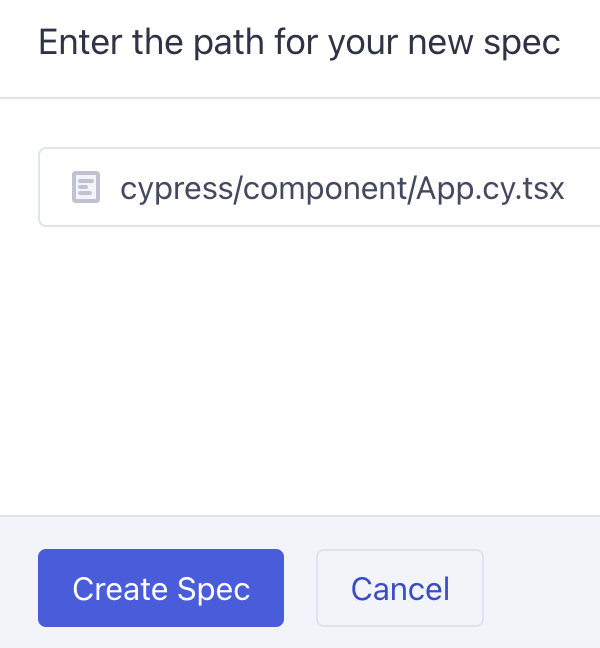 create test file