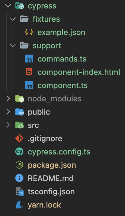 new generated files